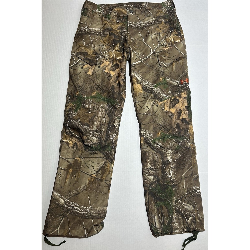 Under Armour Storm Cargo Pants Mens 36x32 Multicolor Realtree Outdoor Hunting